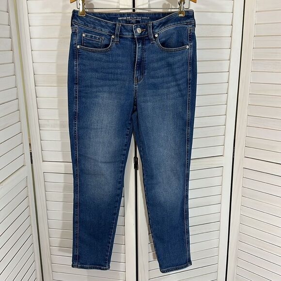 Chico's Jeans Size 0.5 Size 6 6R Define Me Denim Curvy Slim Leg Ankle #1 - Picture 4 of 16